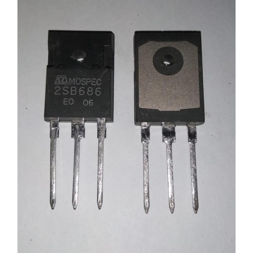 JM99 Transistor 2SB686 B686 Mospec Silicon PNP Bipolar 100V 6A