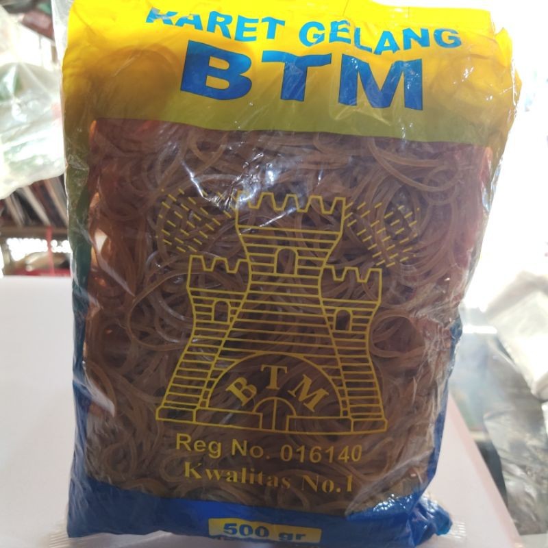 Karet gelang kuning 500gr