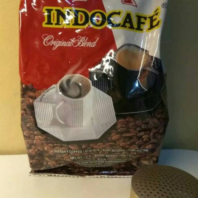 

Indocafe Original Blend 180g Refil Kopi Instan