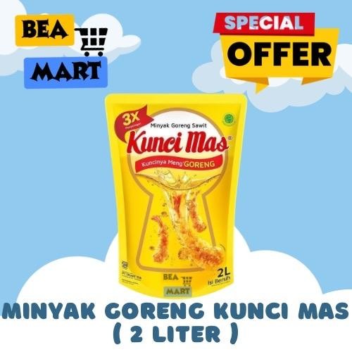 

Minyak Goreng KUNCI MAS 2 Liter | Kemasan Refill Pouch 2L 2 L Promo
