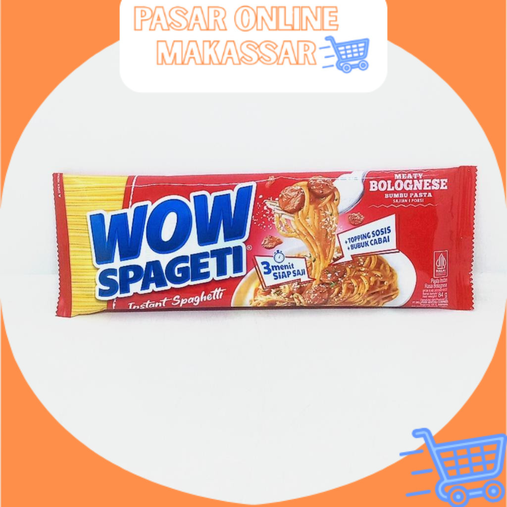 

WOW SPAGETI Meaty Bolognese 88 GR