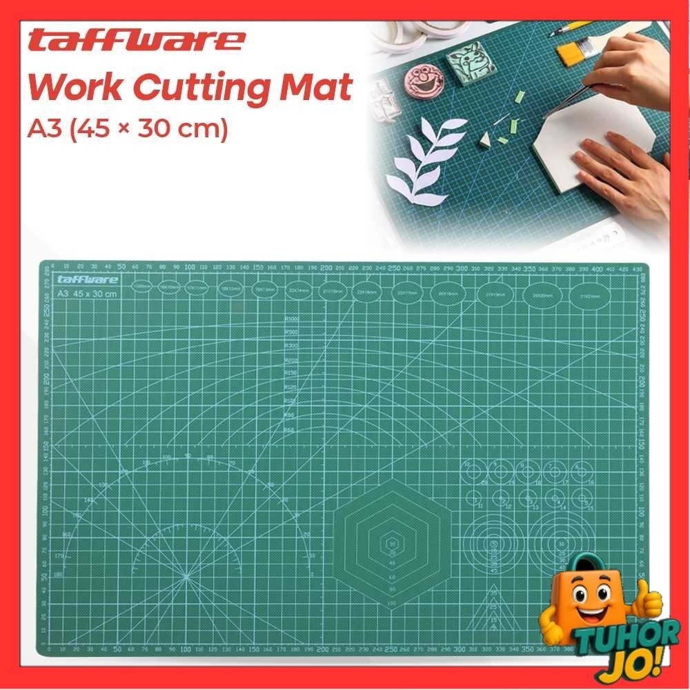 

Taffware Alas Potong Work Cutting Mat Pad A3 45x30cm