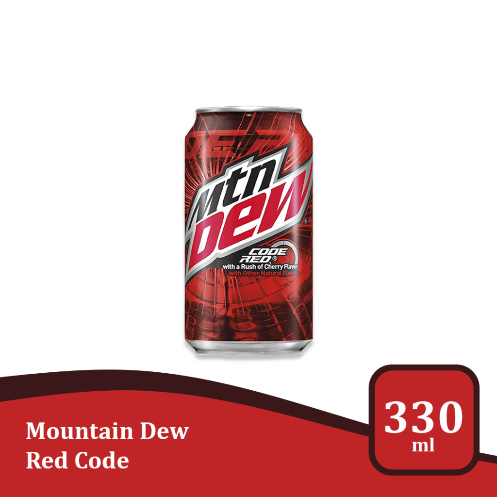

Mountain Dew Code Red - Minuman impor USA