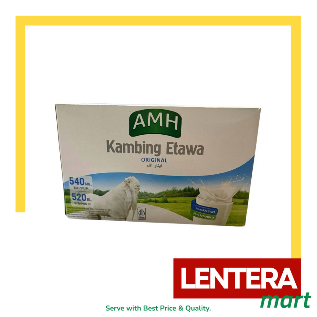 

AMH Susu Kambing Etawa Original 1 Box isi 10 Sachet