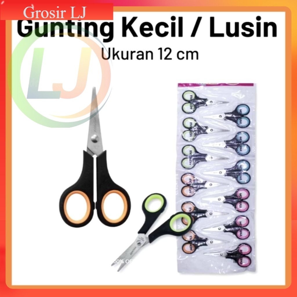

Gunting Kecil Renteng isi 12pcs | Gunting Renceng termurah | Gunting murah 1 lusin | Gunting Yukinawa