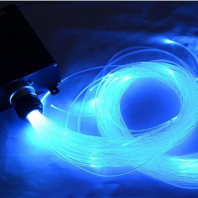 BS Kabel Serat Fiber Optik PMMA 0.5mm x 2 Meter – End Glow untuk Lampu Langit-langit Bintang / Dekor