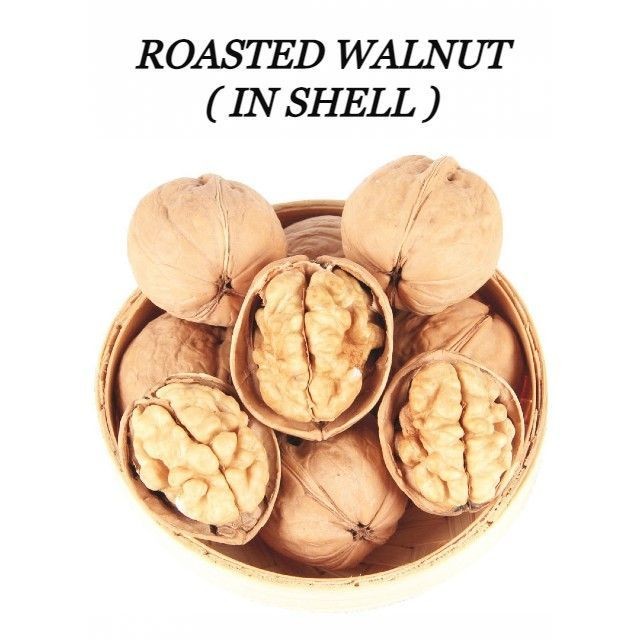

Walnut Panggang 1kg Roasted Walnut KULIT Rasa Asin