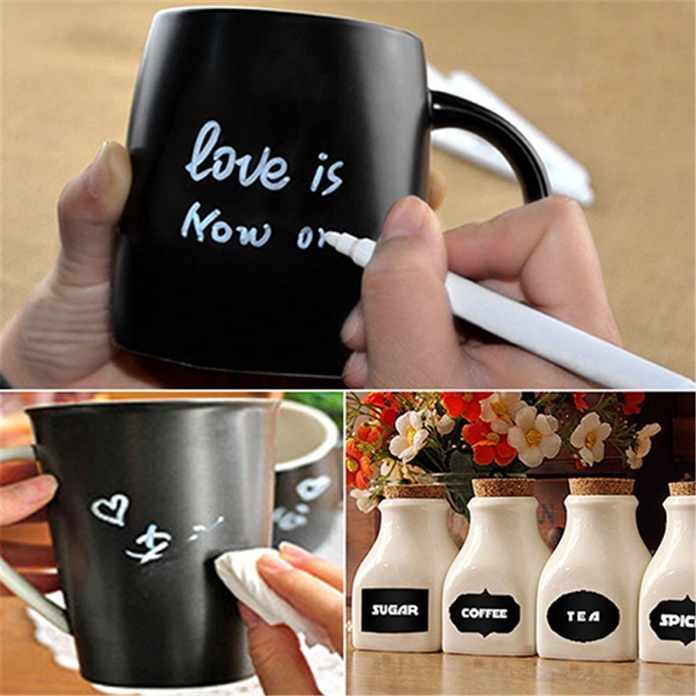 

Decorative High Quality Office Supplies Erasable Creative Removable Dustless Chalk Blackboard Pen Marker Pen Liquid Chalk Pen