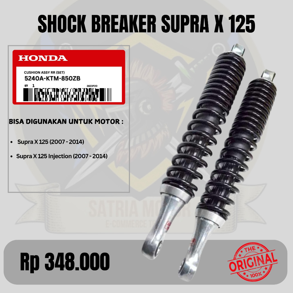 SOK BELAKANG - Shock breaker untuk Honda Supra X 125 ORIGINAL AHM