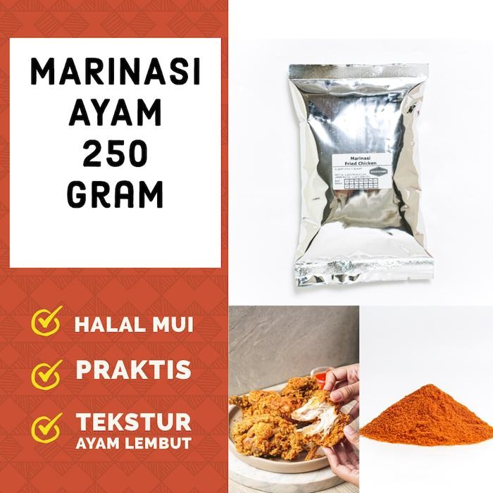 

Qr Mall- Terbaru~[BEST] Bumbu Marinasi Ayam Krispi Kentaki / Marinasi Fried Chicken 250 GRAM