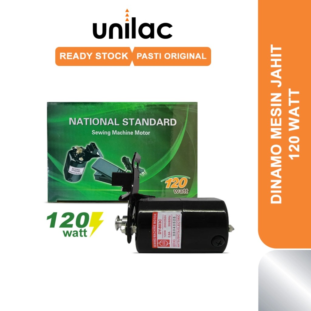 Dinamo Mesin Jahit National Standard 120 Watt & 100 Watt - Dinamo Mesin Jahit Kecil dan Obras Kecil 