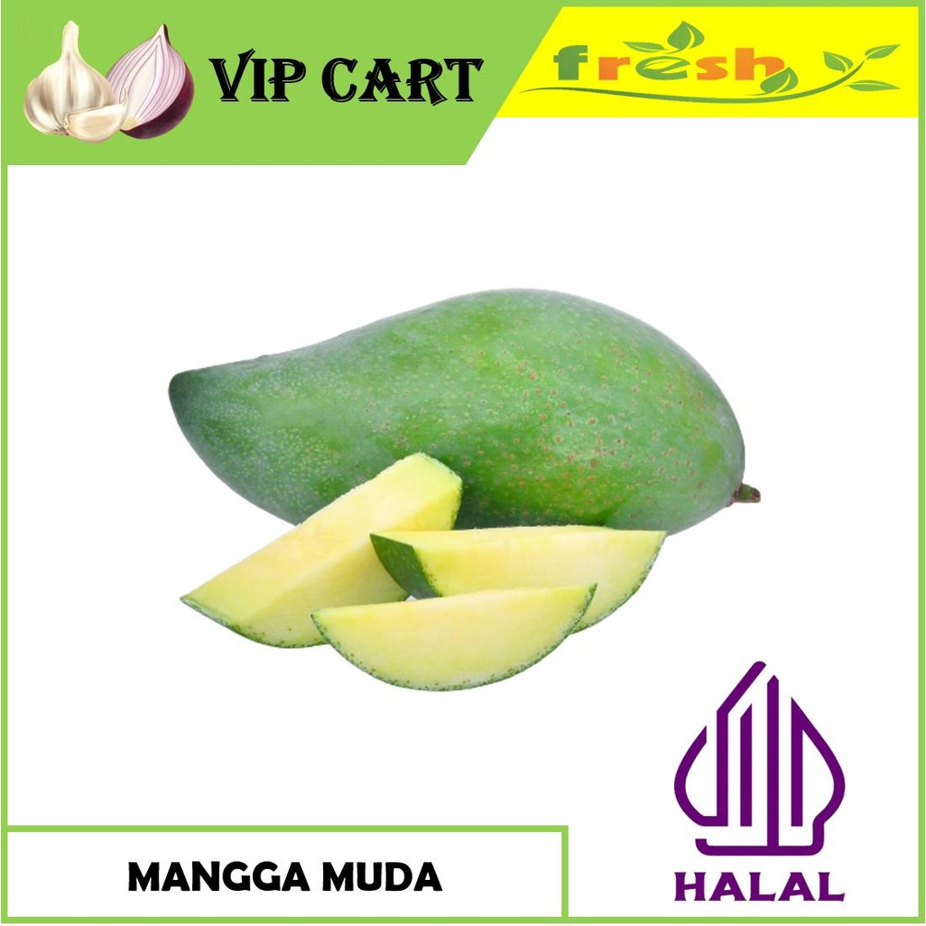 

MANGGA MUDA 1 KG - BUAH RUJAK