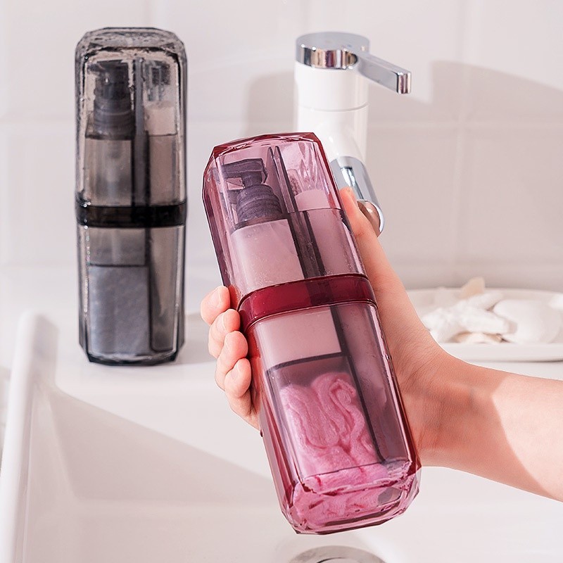 

Etravel Travel Toiletries Kit Tempat Sabun Sikat Gigi