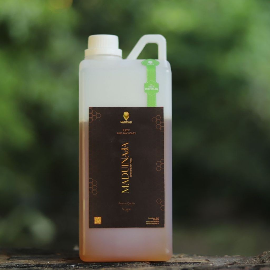 

Madu Murni Asli Nektar Multiflora 1 KG Madu Hutan Liar 100% Pure Raw Honey Maduinaja