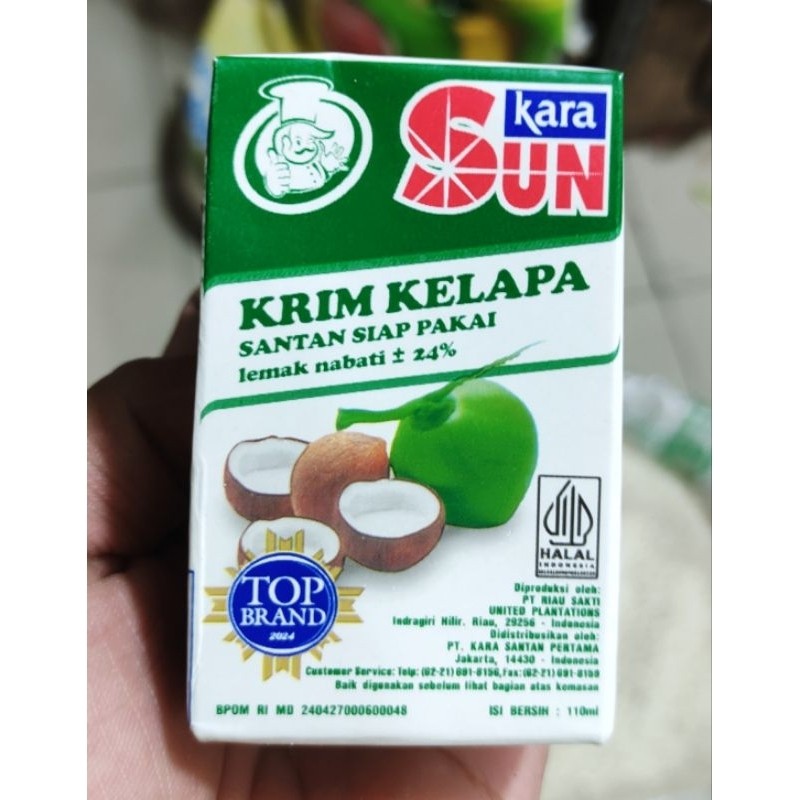 

Sun Kara Santan Kelapa 100ml Santen Instan Bumbu Dapur