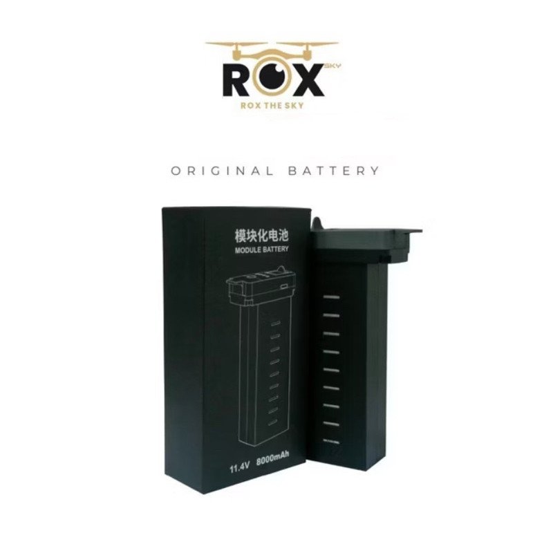 (COD) BATERAI DRONE ROX X9 SC 8000 mAh 45 MENIT TERBANG 11.4VCO