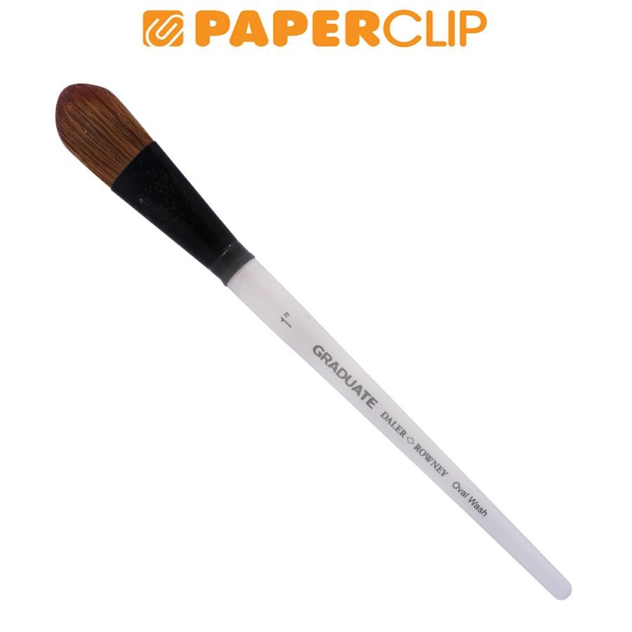 

KUAS LUKIS / BRUSH GRADUATE DALER ROWNEY PONY SYNTHETIC OVAL WASH 1 212154100