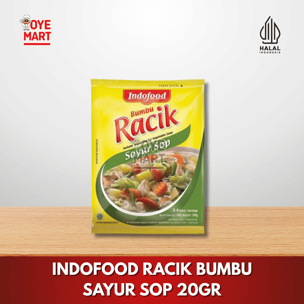 

INDOFOOD RACIK BUMBU SAYUR SOP 20GR / BUMBU INSTAN