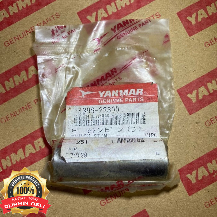 Pin piston Yanmar L60 L70 114399-22300 114350-22300 Original DIJAMIN ASLI YANMAR