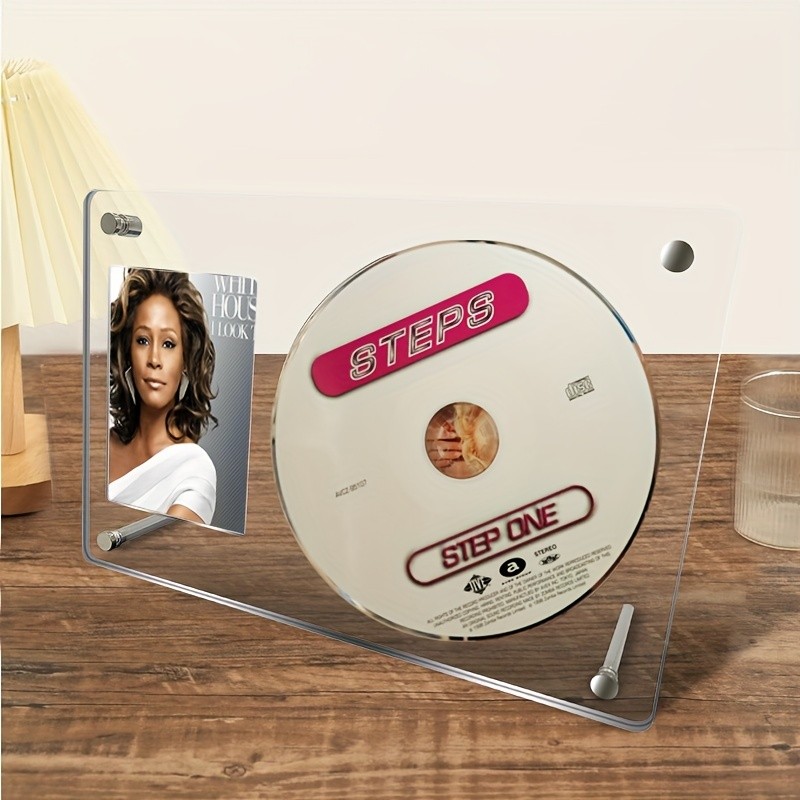 

Acrylic Photo Frame Magnetic Picture Frame Kpop Idol Photocard Holder CD Album Frame Display Stand CD collection frame 아크릴 액자