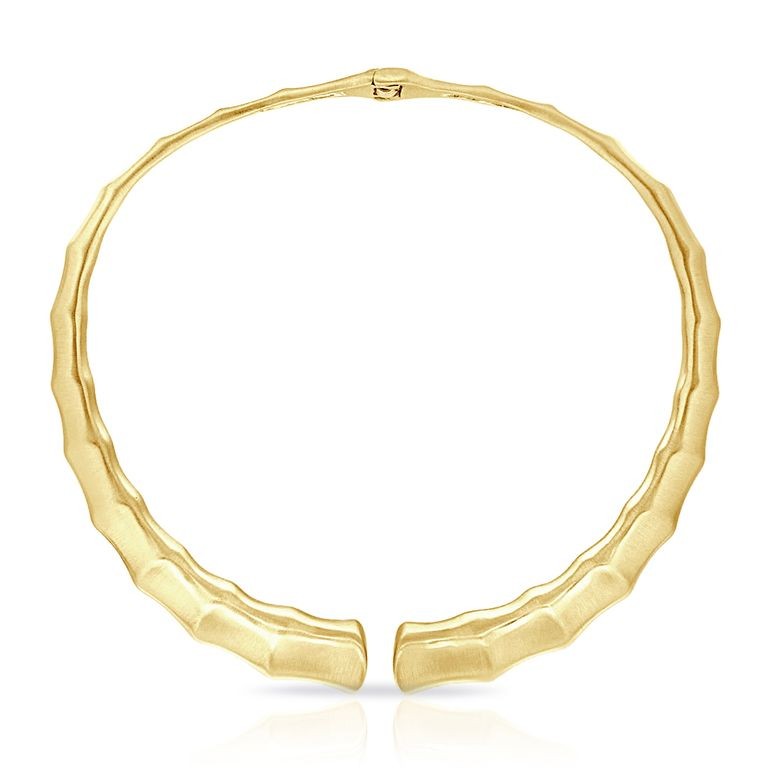 Kalung Choker Emas Ivie -Ivie Gold Choker Necklace