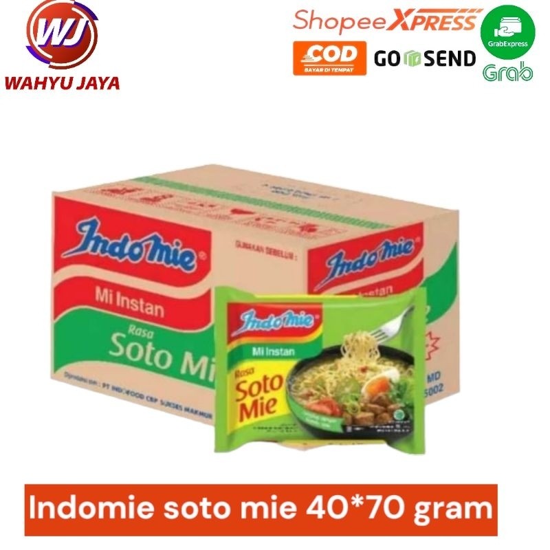 

Indomie soto mie 40*70 gram