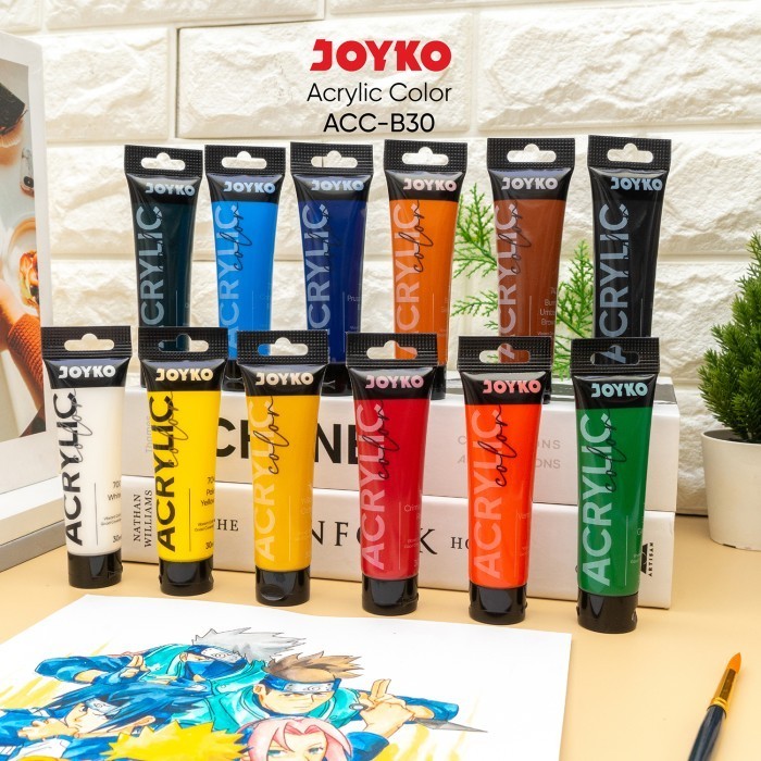 

Cat Akrilik ACC-B30 30ML Acrylic Color Joyko