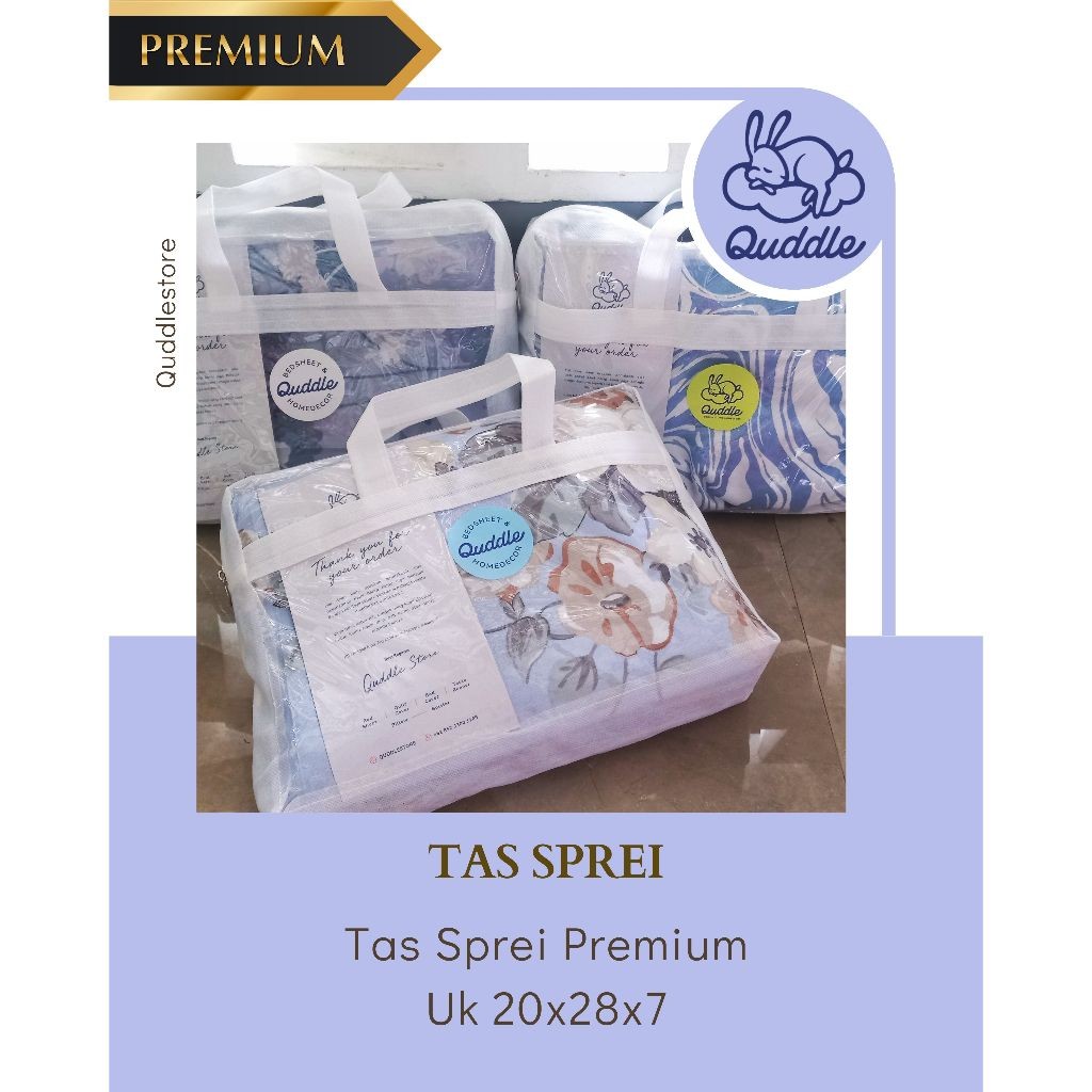 Tas Plastik | Tas Mika | Tas Sprei | Tas Sprei Resleting Dengan Tali | Anti Jamur | Anti Lembab