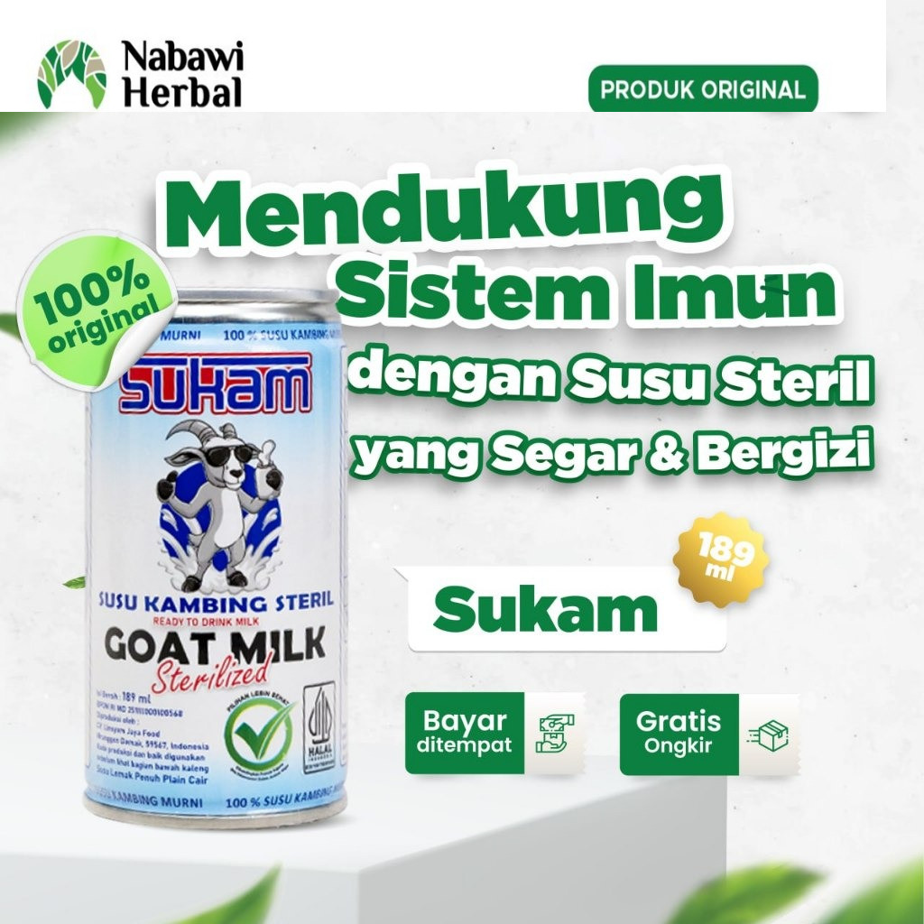 

SUKAM - Susu Kambing Steril 189mlby bonis