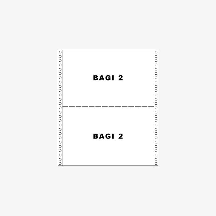 

TERLARIS! KERTAS CONTINUOUS FORM PAPER PRINT 9.5 X 11 4 PLY FULL BAGI 2 FAKTUR SURAT JALAN HVS RANGKAP 4 - FULL