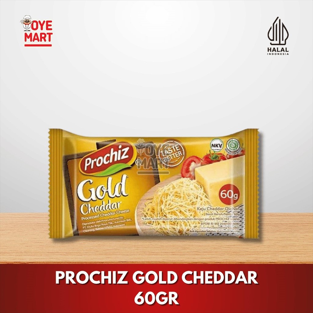

PROCHIZ GOLD CHEDDAR MINI 60GR