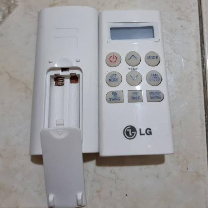 Remot Remote AC LG Hercules Skincare Jet Gold