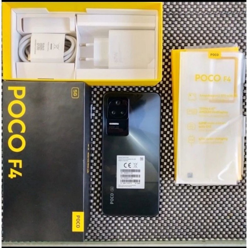 Xiaomi Poco F4 5G Ram 6/128GB | Ram 8/256GB Second Resmi Grade A