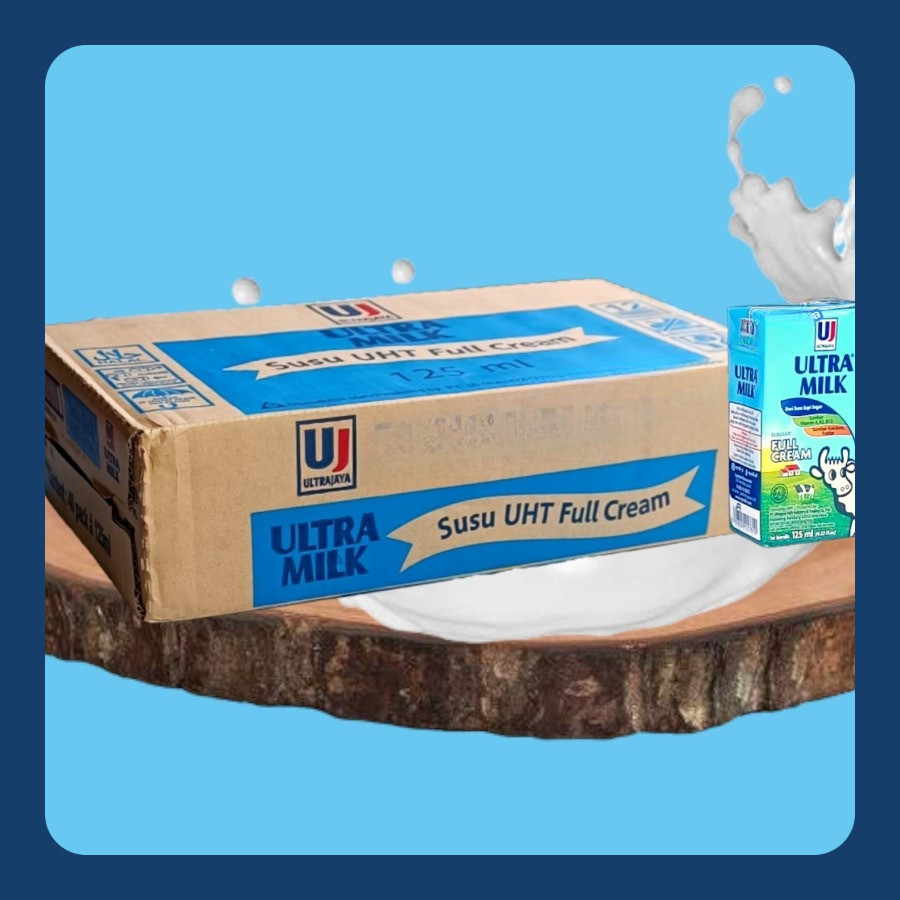 

Ultra milk full cream UHT 125 ml X 40 pcs (NEW) 1 karton