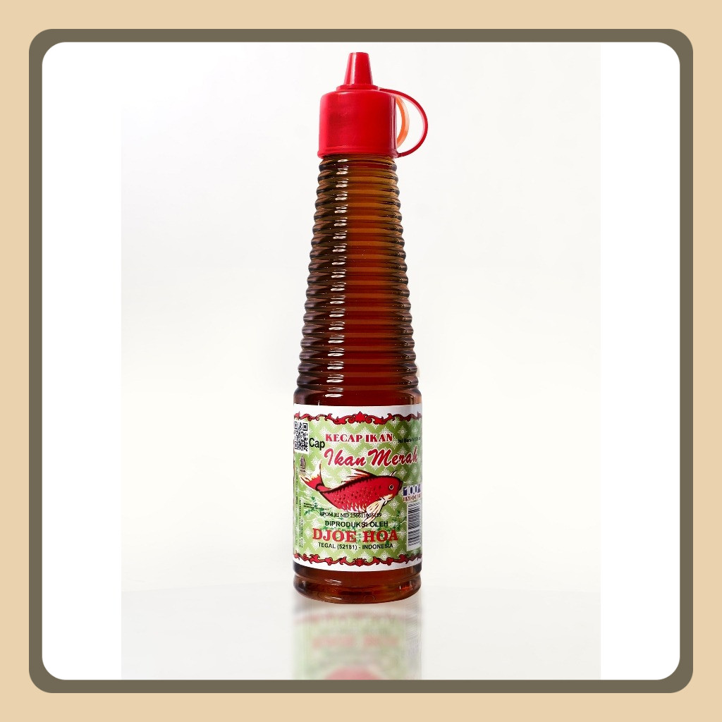 

Kecap Sari Ikan cap Ikan Merah 135ml Djoe Hoa