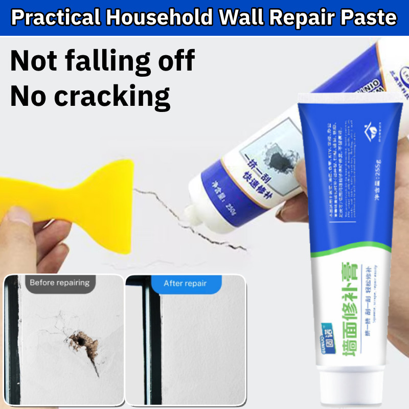 ❤️GRATIS ONGKIR❤️【Rilis Baru】Bubuk Dempul Cat Lateks/Dempul Tembok Dinding/Lem Semen Penambal Tembok