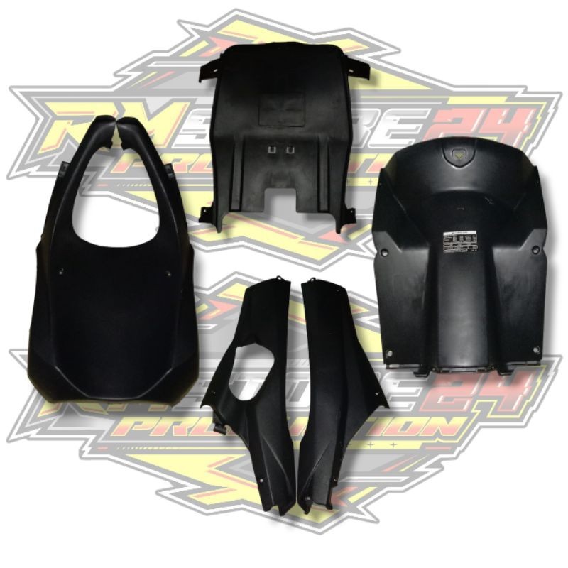 Paket hemat - Dek Kunci Bawah + Paruh + Kolong + R/L - Motor Honda Beat Fi 2013-2015 Starter Halus/K