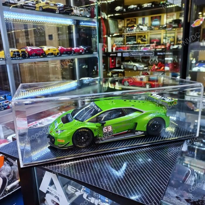 Diecast Lamborghini Huracan GT3 Green Pertamina By Looksmart Resin Models