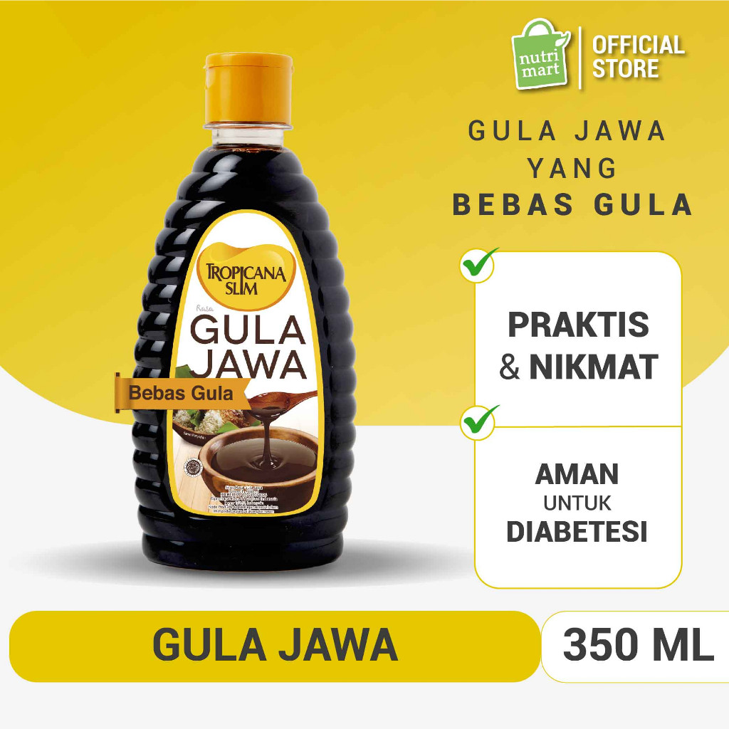 

Tropicana Slim Gula Jawa 350ml - Bebas Gula