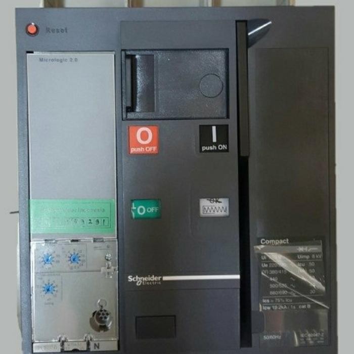 SCHNEIDER MCCB NS800N 3P 800A 50KA MOTORIZED UVT MICROLOGIC 2.0