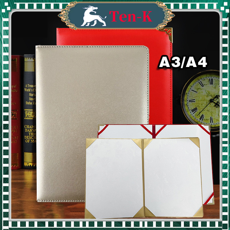 

Cover Sertifikat Piagam Ijazah Map A4 Certificate Holder