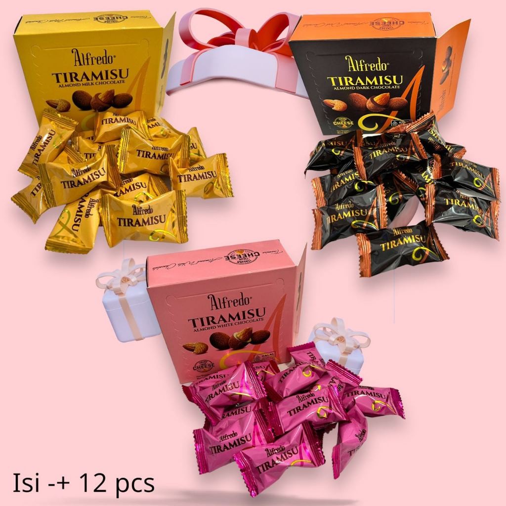 

Coklat Almond ALFREDO Box 65gram HALAL isi -+ 12-13pcs