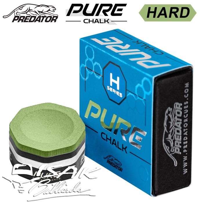 

SALE Predator Pure Chalk - Hard Medium Soft Billiard Chalks Kapur Biliar - Hard