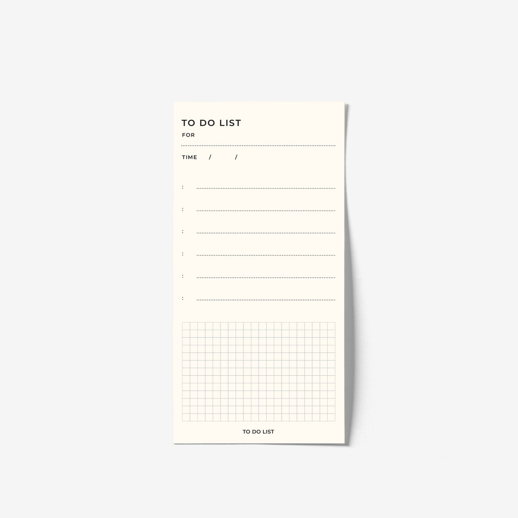 

bukuqu Memo 7x14 #To do list - Memopad note paper