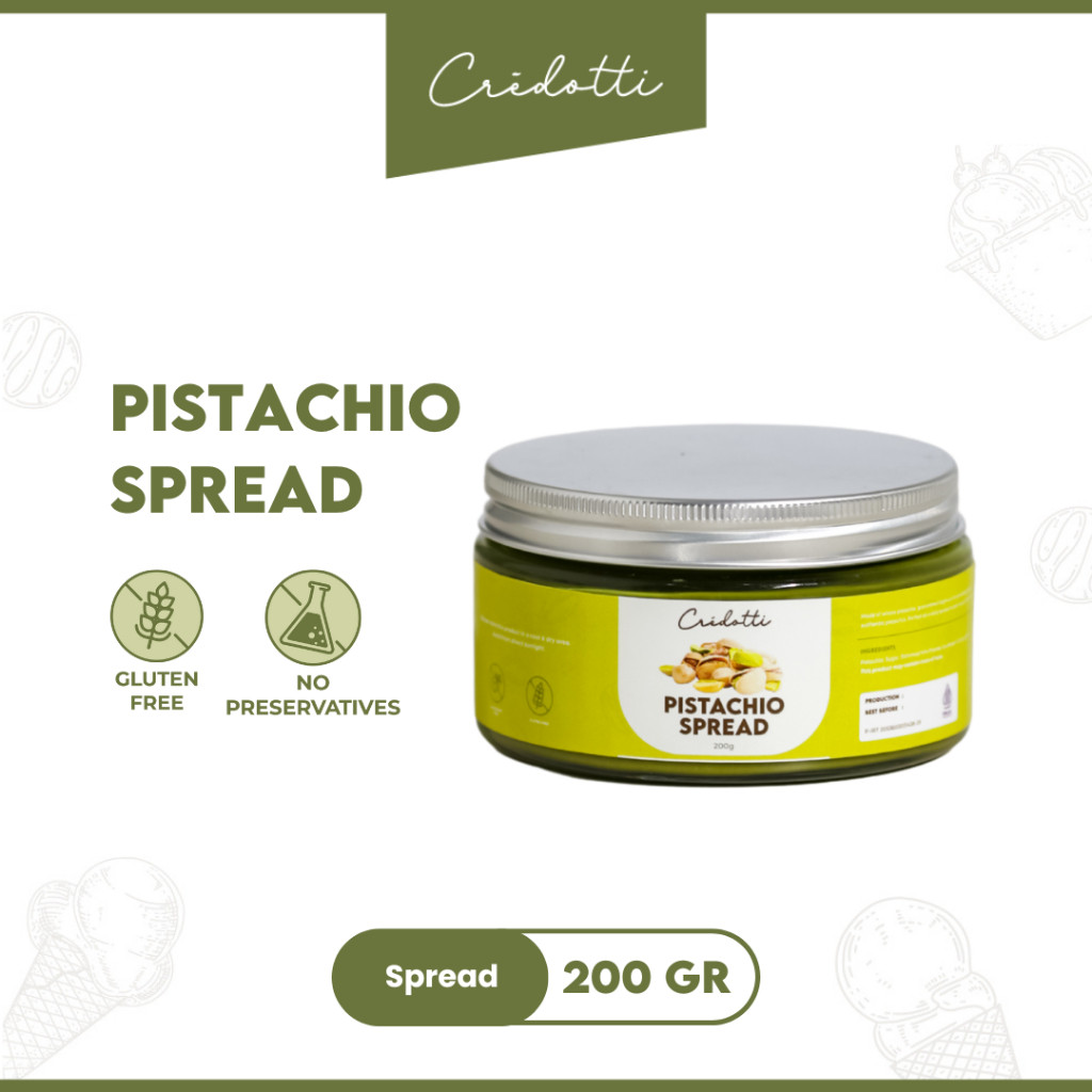 

CREDOTTI Pistachio Spread Selai 200 Gram