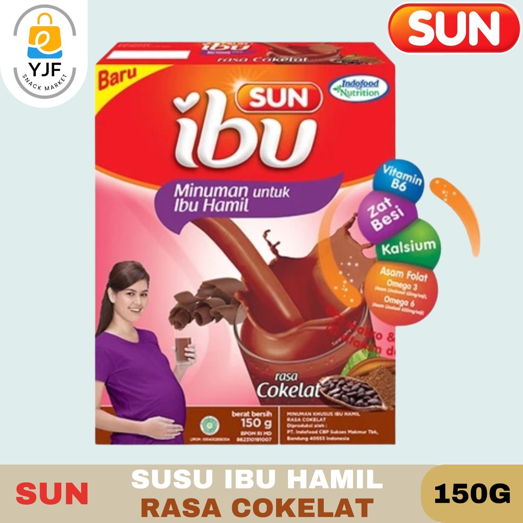 

Sun Susu Ibu Hamil 150g / Rasa Coklat / Susu Coklat / Susu Minuman Ibu Hamil Rasa Coklat