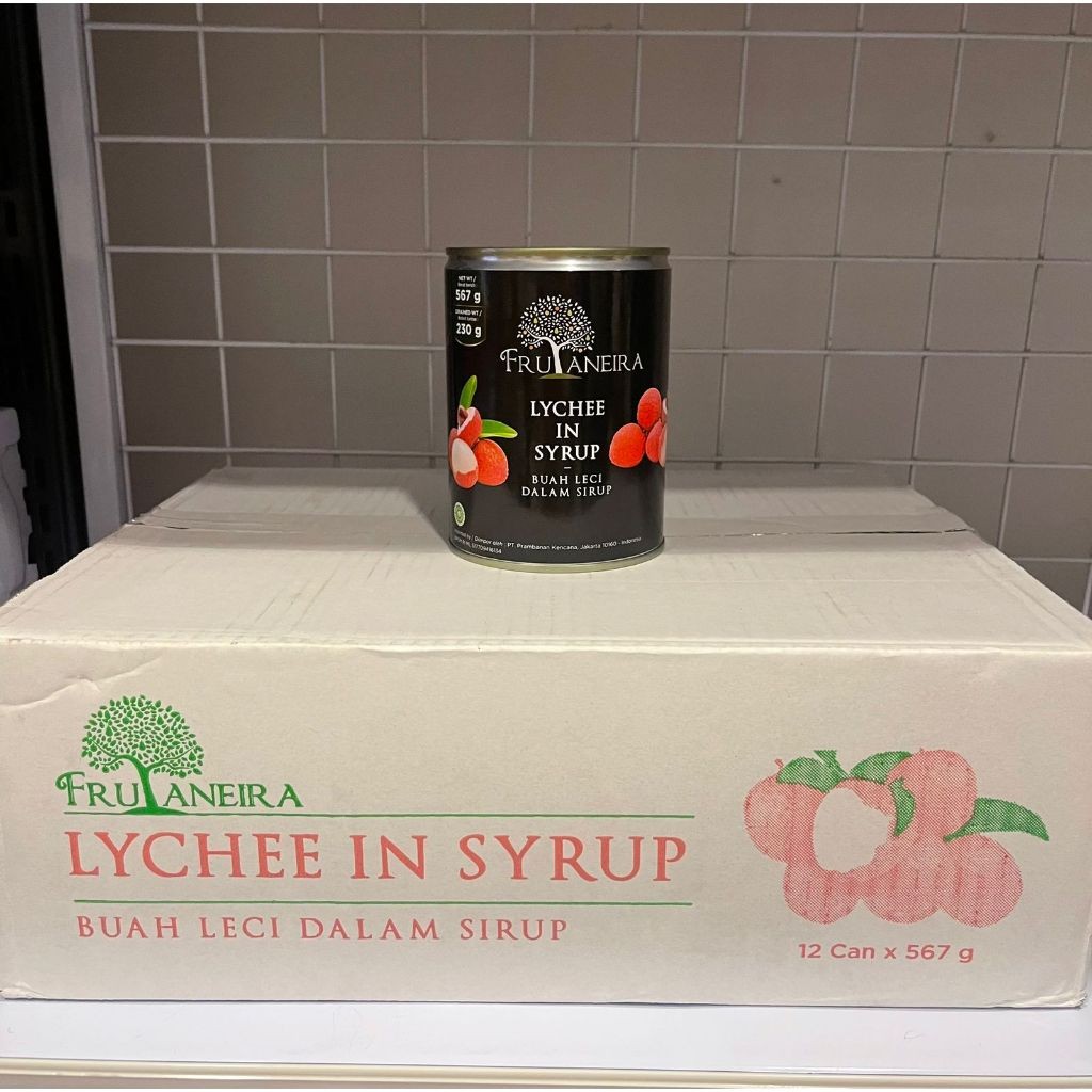 

GRATIS ONGKIR - (KARTONAN) BUAH KALENG FRUTANEIRA LYCHEE 567GR