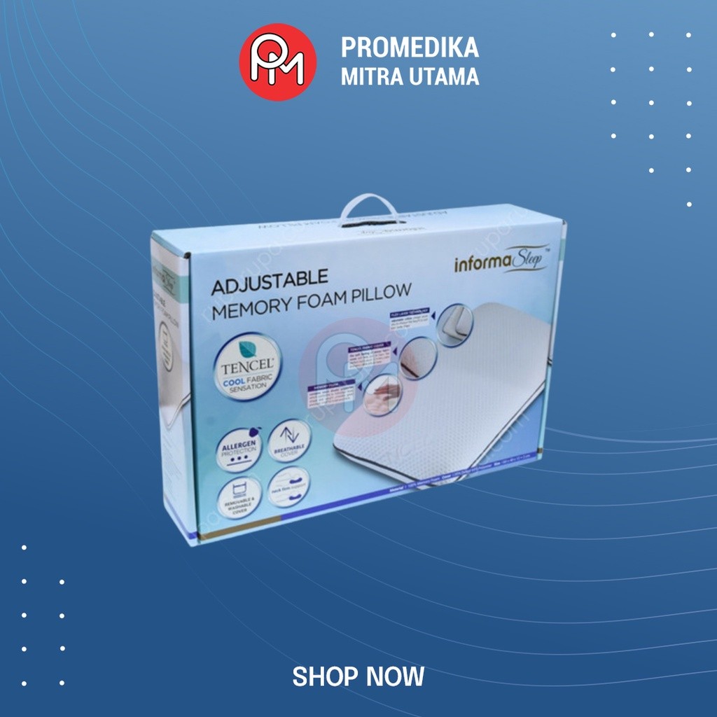 Bantal Adjustable Memory Foam Informa