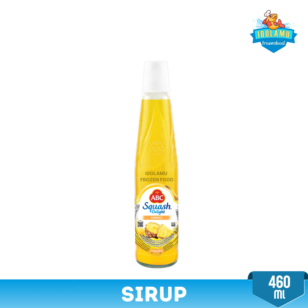 

sirup abc sirup squash nanas kemasan 460 ml