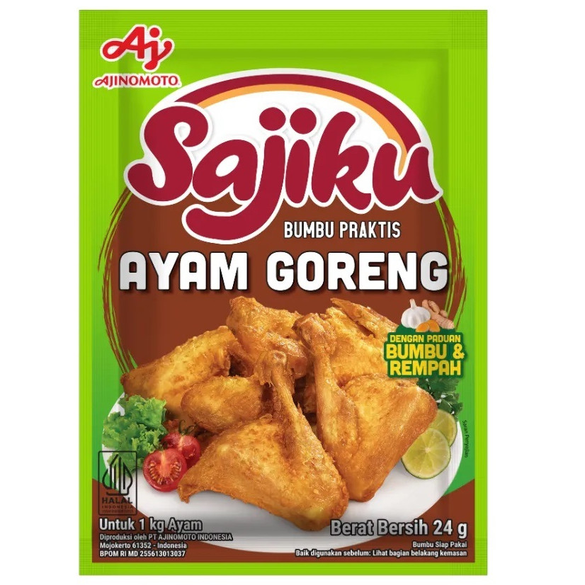 

Sajiku Bumbu Masak Ayam Goreng 24GR Fried Chicken Seasoning